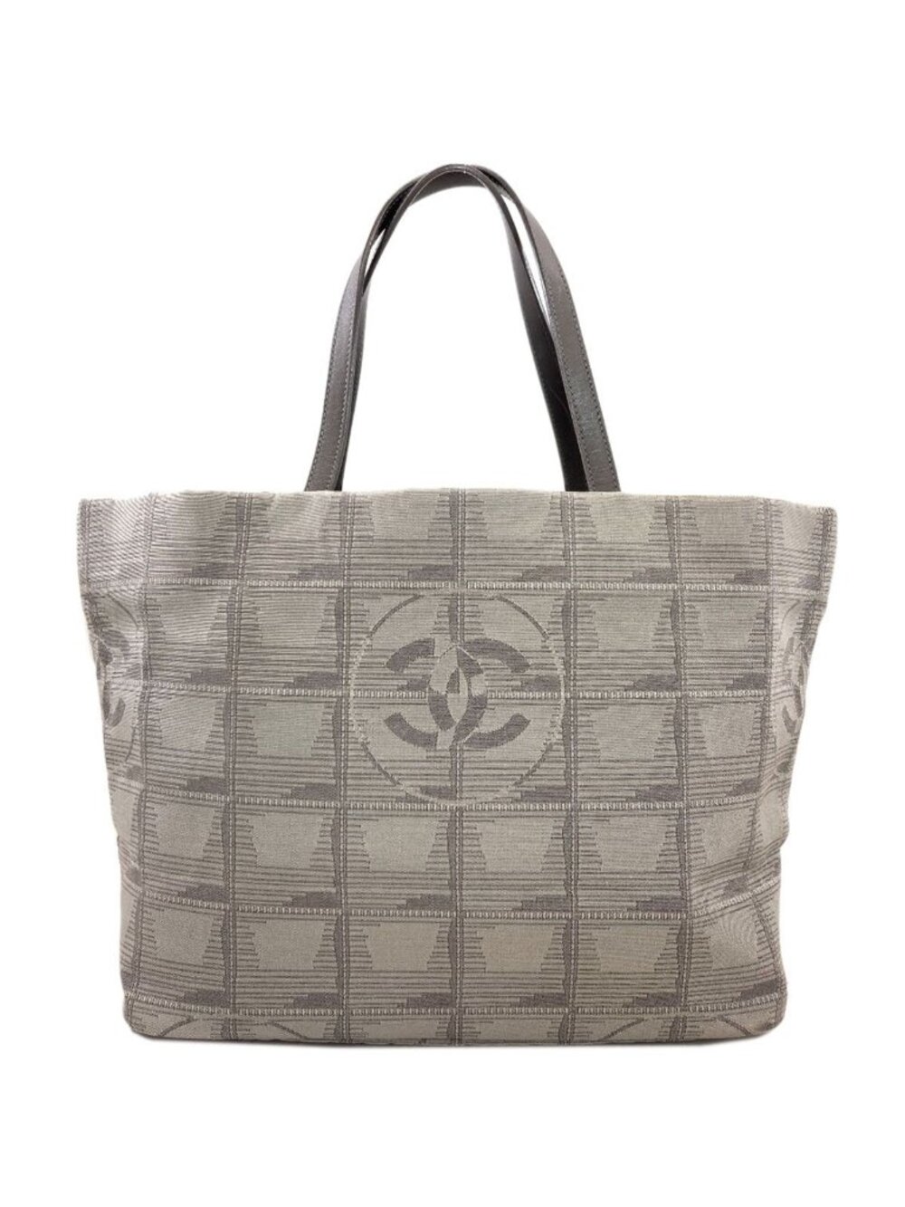 Chanel New Travel Line Tote Nylon Jacquard